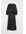 H & M - Satijnen jurk met strikband - Zwart
