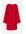 H & M - MAMA Satijnen jurk met strikceintuur - Rood