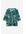 H & M - Velours jurk met kraag - Groen