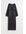 H & M - Satijnen jurk met cutout - Zwart