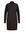 Dames fijngebreide jurk met glittergaren - Regular fit - Zwart - Maat: M