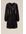 Dames velvet jurk met pailletten - Regular fit - Zwart - Maat: XS