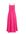 Dames jurk met ceintuur - Regular fit - Roze - Viscose - Maat: M