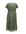 Dames jurk met plissé - Curve - Regular fit - Olijfgroen - Plus Size Maat: 48