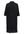 Dames jurk met structuur - Curve - Regular fit - Zwart - Viscose - Plus Size Maat: 44