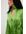 Mini-jurk met gemarkeerde schouder - Green