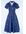 Caterina Cherries swing jurk in blauw