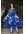 Dorothy swing jurk in blauw