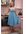 Lois swing jurk in babyblauw