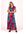 Rinda floral glitter maxi-jurk met in zwart