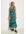 Dames Maxi-jurk met print in Groen, Gr: L