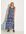 Dames Maxi-jurk met print in Blauw, Gr: XS