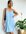Fawn - Mini cami jurk in blauw met gingham ruit
