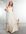 Phillipa - Satijnen trouwjurk met gerimpeld lijfje, blote schouders en bardot-halslijn-Goud