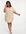 Exclusives - Aangerimpeld mini jurk met knopen in dierenprint-Meerkleurig