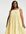 New Look Curve - Gelaagde mini jurk met gestrikte schouders in gele bloemenprint-Geel