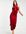 ASOS DESIGN Tall - Lange fluwelen jurk met gekruiste halternek voor in rood