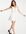 Inspired - Couture - Mini strandjurk met kant en borduursels-Wit