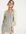 Mini-jurk met blote schouders in gemengde ruitprint-Meerkleurig