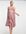 ASOS DESIGN Maternity - Midi jurk met spaghettibandjes en gerimpelde buste in roze