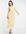 ASOS DESIGN Tall - Gelaagde midi-smockjurk met lange mouwen en felle bloemenprint op witte basis-Veelkleurig