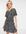 Girl In Mind - Mini-jurk met uitlopende mouwen in stippenprint-Veelkleurig