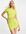 Bodycon mini jurk met blote heup in limoen-Groen