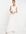 Bruidskleding - Lange jurk met V-hals in wit