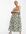 Aangerimpelde maxi cami-jurk met retro bloemenprint-Veelkleurig