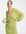 ASOS DESIGN Tall - Schuinafgesneden plissé mini jurk met vleermuismouwen in olijfgroen
