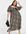 Lola May Plus - Midi jurk met pofmouwen en luipaardprint-Veelkleurig
