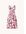 Olivia midi jurk met plooidetail en bloemenprint