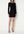 Katie mini jurk van fluweel met cut-out detail