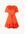 Elsieee mini jurk met strikceintuur en vlindermouw
