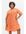 A-lijn jurk MGITTE met kant oranje
