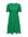 Trapeze jurk CARLA met volant groen
