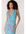 Maxi jurk Fayette met all over print turquoise/roze