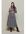 Caroline Tensen jurk Kitchener van jersey lichtblauw/bruin/zwart