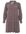 A-lijn jurk DOLCE van travelstof met all over print bruin/wit