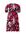 Jurk DOLCE met all over print rood/ donkerblauw/ wit