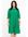 A-lijn jurk van DOLCE travelstof groen