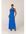 Halter maxi jurk blauw