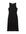Semi-transparante bodycon jurk zwart