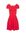 Gebreide A-lijn jurk rood