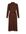 Maxi blousejurk Olive Dress Mayfield met grafische print en ceintuur donkerrood