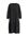 XL A-lijn jurk met volant zwart