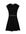 Fijngebreide jurk zwart
