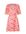 Gebloemde jurk Aylin roze/ lichtgeel