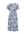 Gebloemde A-lijn jurk VILOVIE lichtblauw/ wit