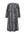 A-lijn jurk met dierenprint grijs/zwart